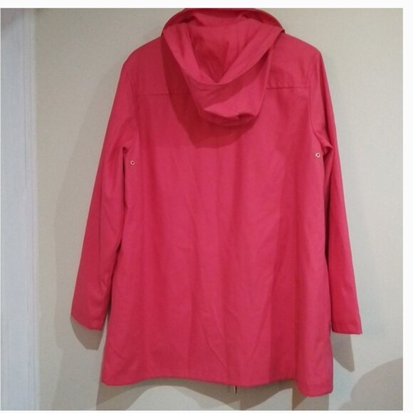 Kate Spade M pink polyurethane coat - Picture 5 of 6